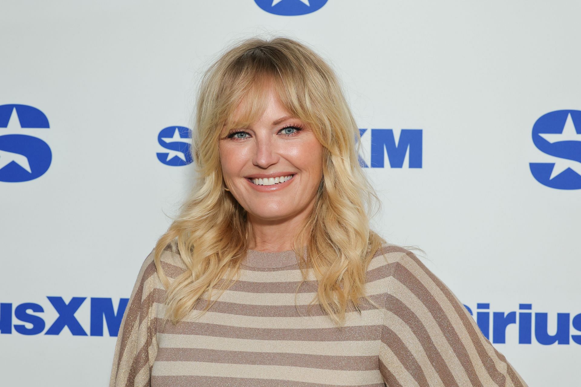 Malin Akerman visits SiriusXM Studios (Image via Getty)